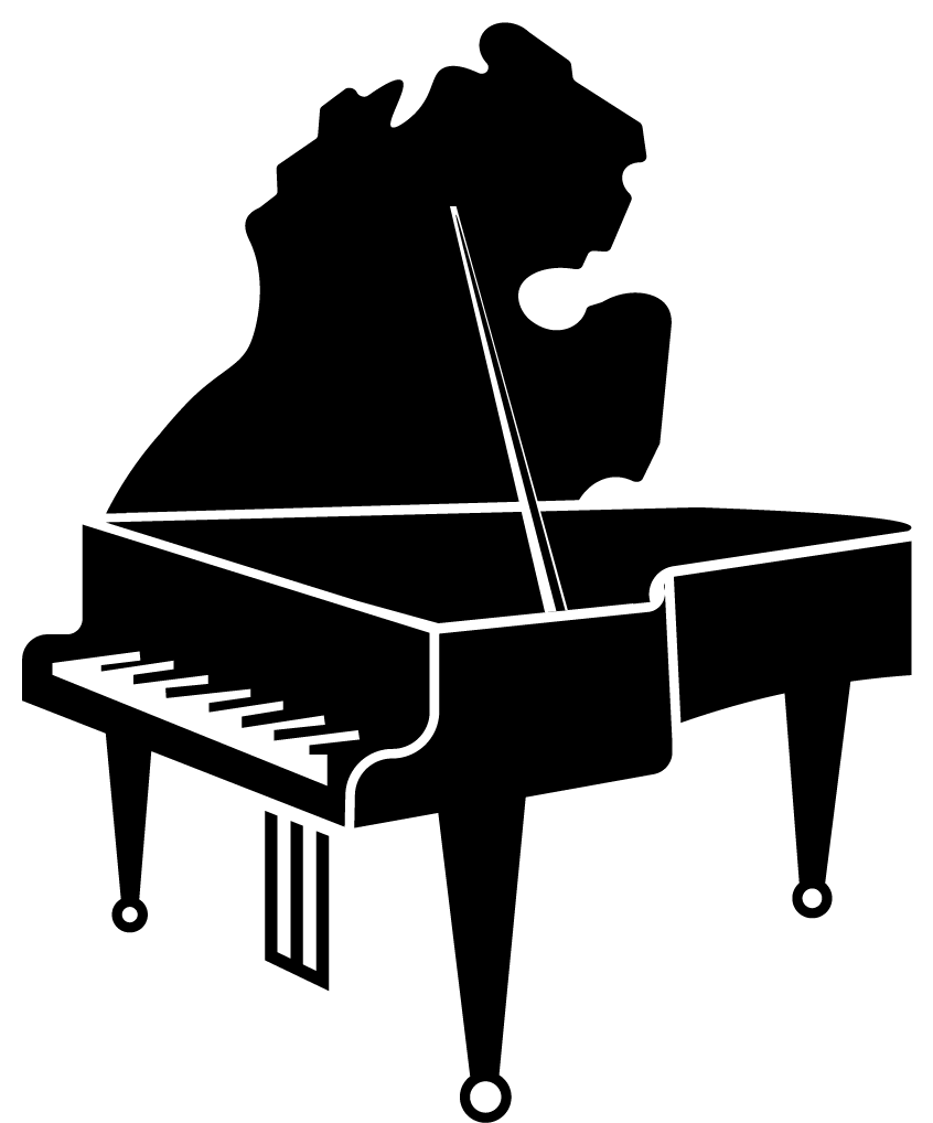 Michigan Piano Project logo — black on light
